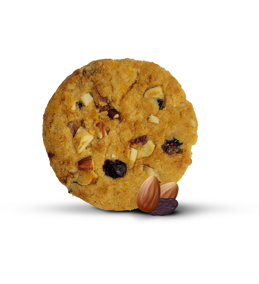 Fruit’n nut millet cookies